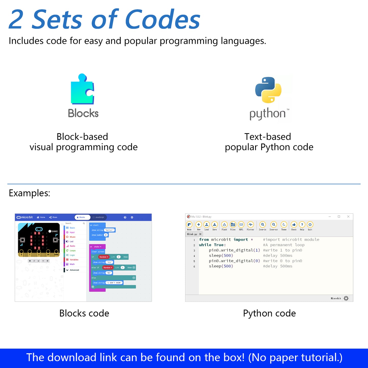Freenove Ultimate Starter Kit for BBC micro:bit V2, 316-Page Detailed Tutorial, 225 Items, 44 Projects, Blocks and Python Code