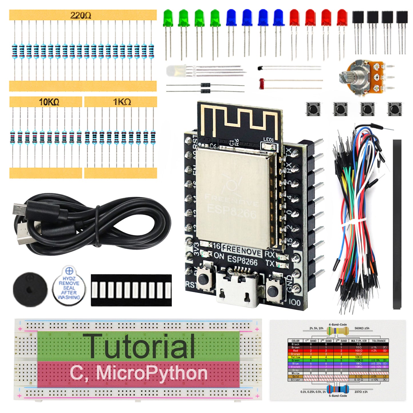 Freenove Basic Starter Kit for ESP8266