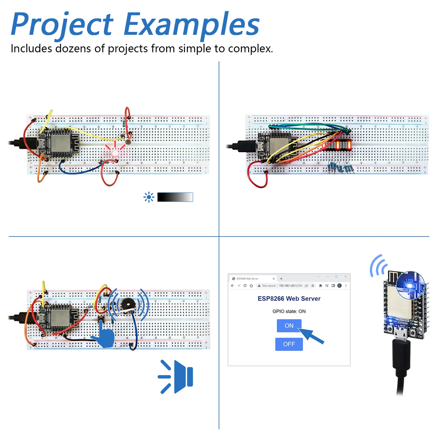 Freenove Basic Starter Kit for ESP8266
