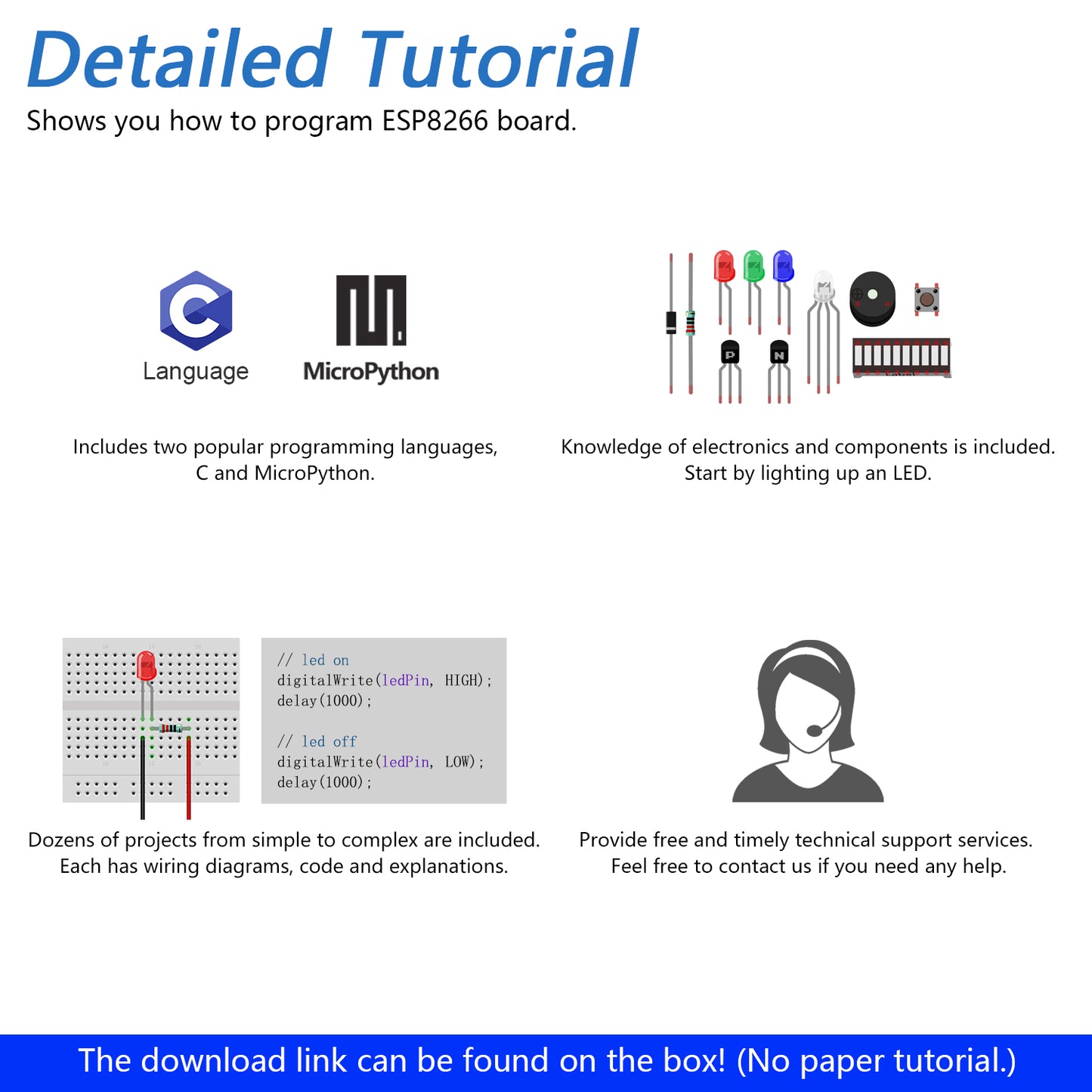 Freenove Basic Starter Kit for ESP8266