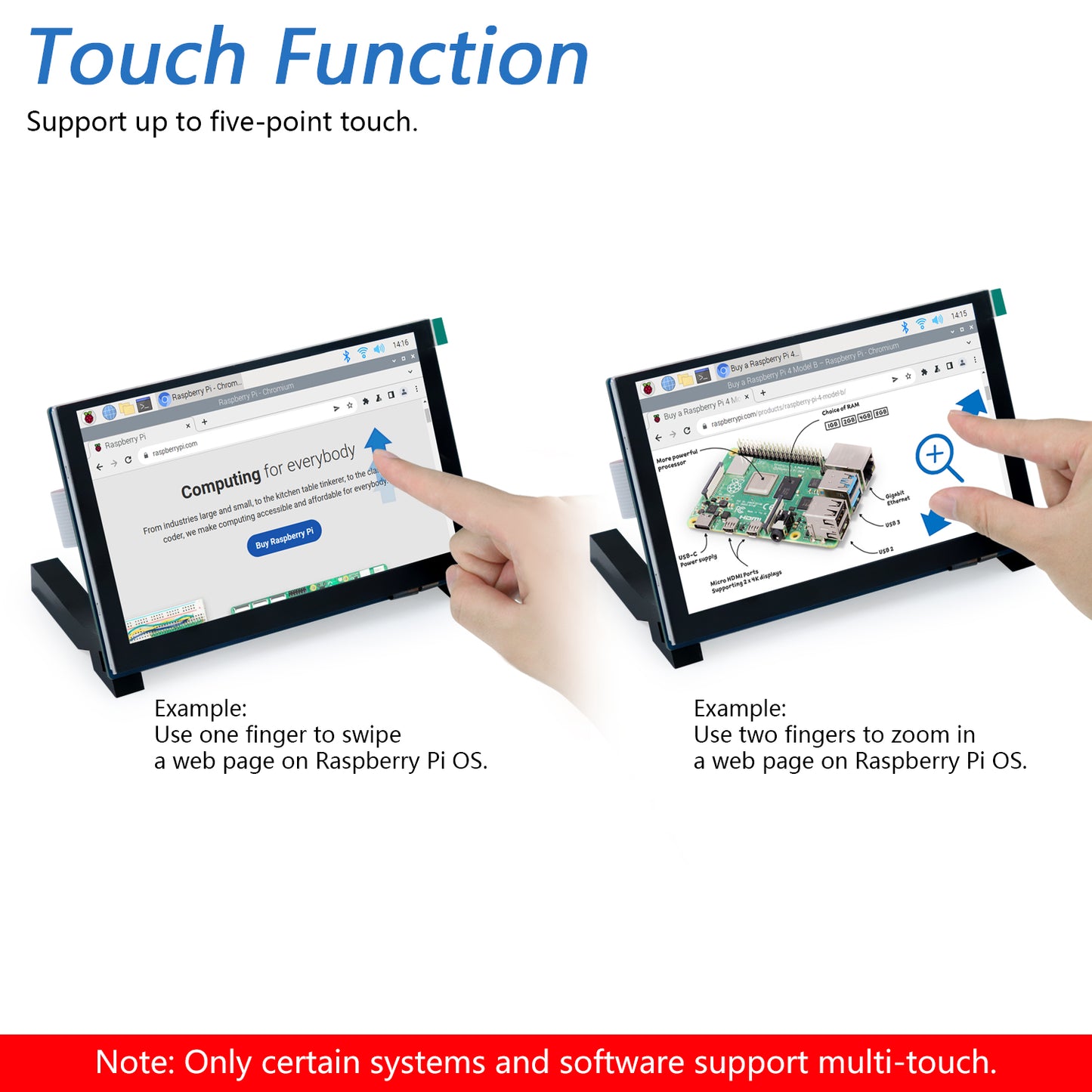Freenove Touchscreen Monitor for Raspberry Pi