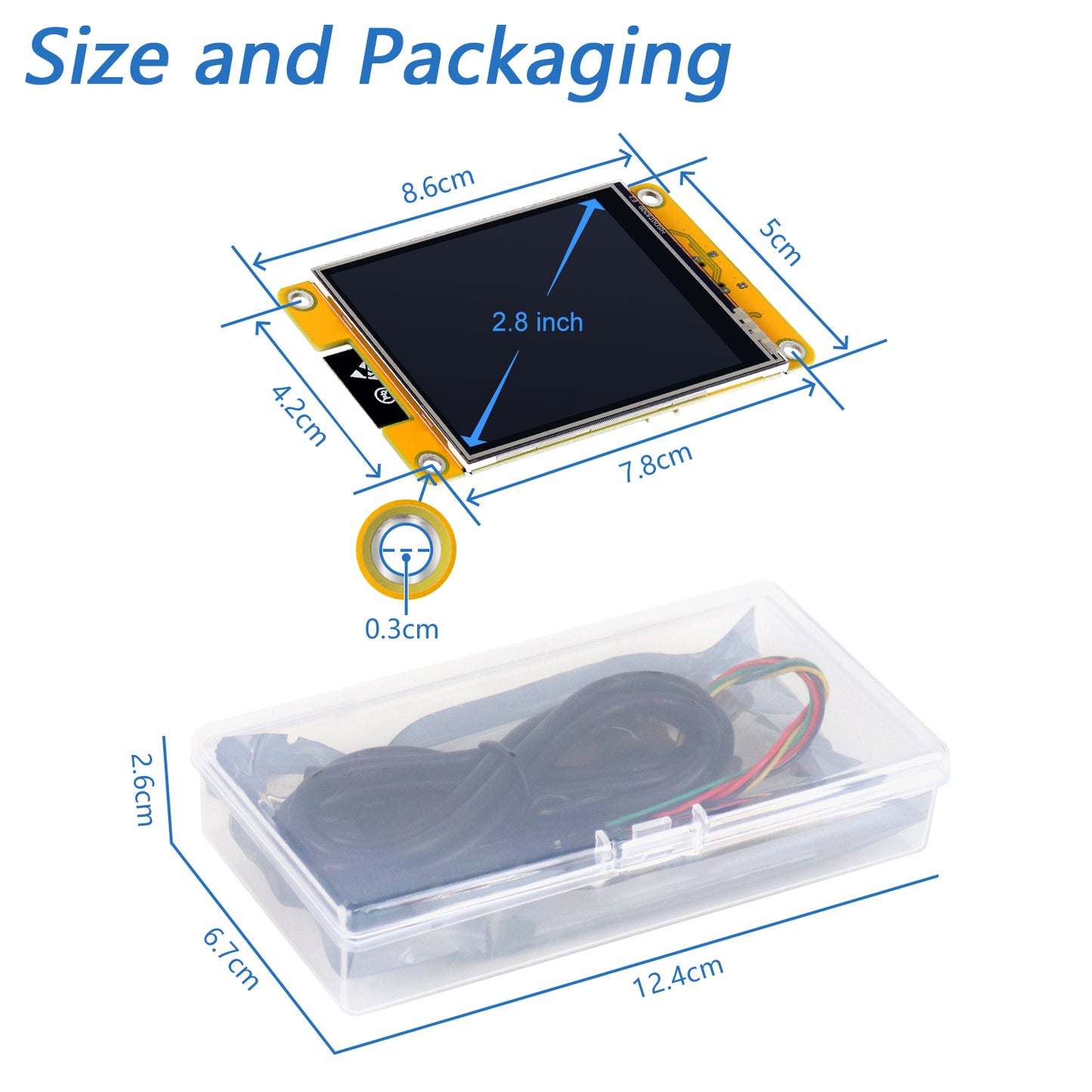 Freenove ESP32 Touch Display CYD Wi-Fi Bluetooth, 2.8 3.2 3.5 4.0 Inch Touchscreen, Dual-core 32-bit 240 MHz Microcontroller, C Code LVGL Example Projects Tutorial