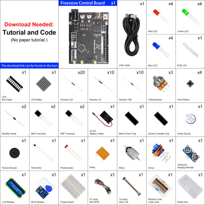 Freenove RFID Starter Kit (Compatible with Arduino IDE)