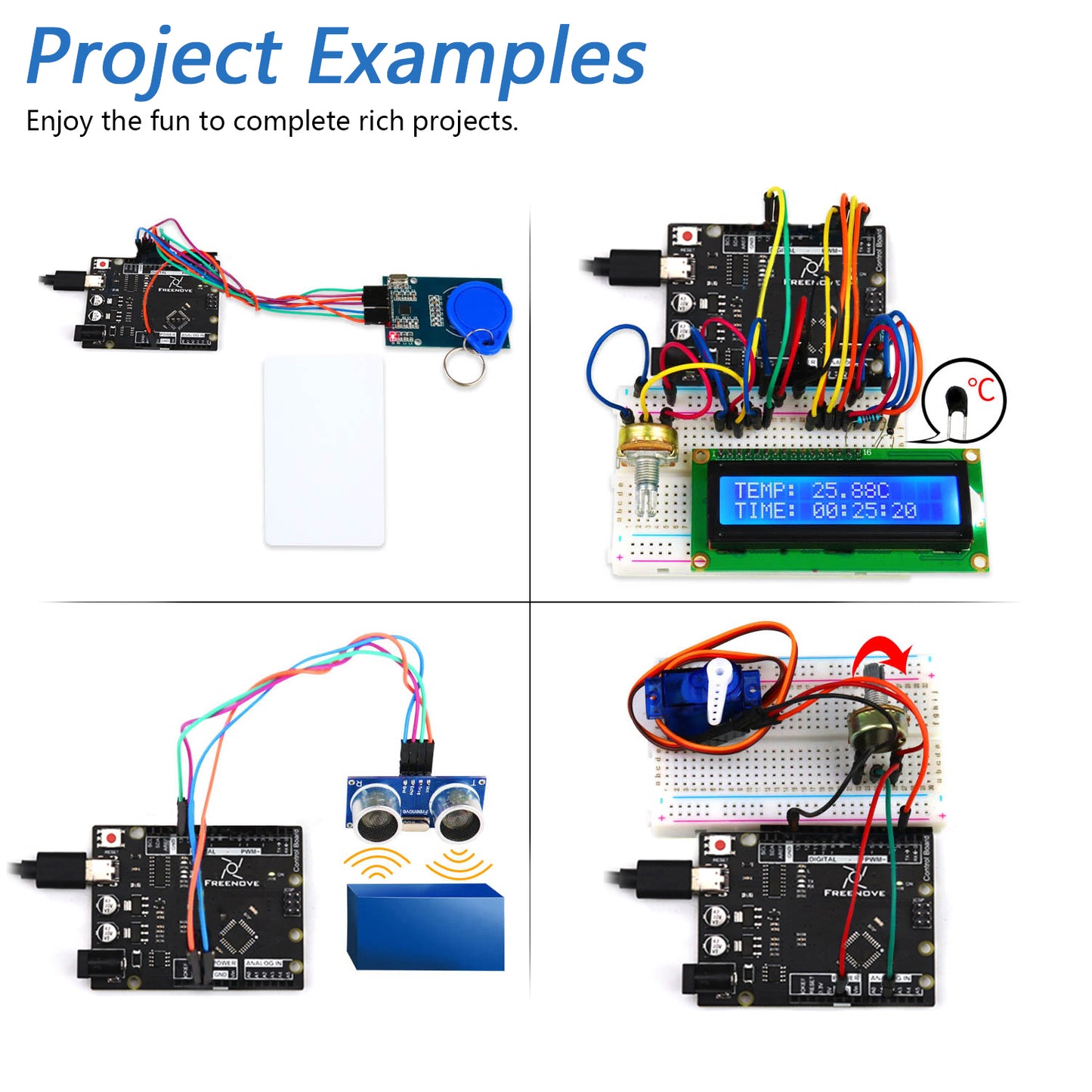 Freenove RFID Starter Kit (Compatible with Arduino IDE)