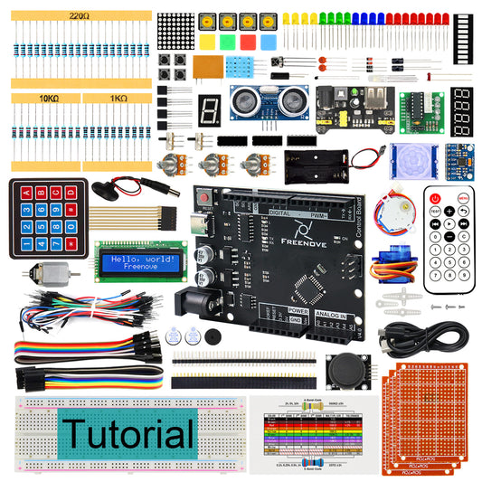Freenove Ultimate Starter Kit (Compatible with Arduino IDE)