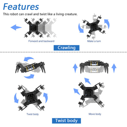Freenove Quadruped Robot Kit (Compatible with Arduino IDE)