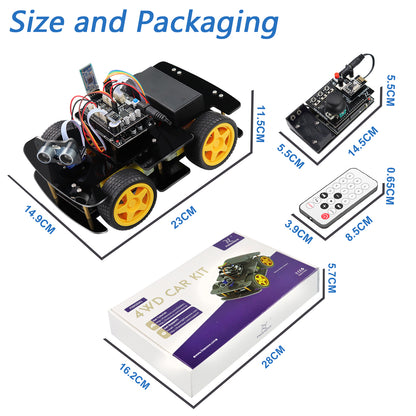 Freenove 4WD Car Kit (Compatible with Arduino IDE)