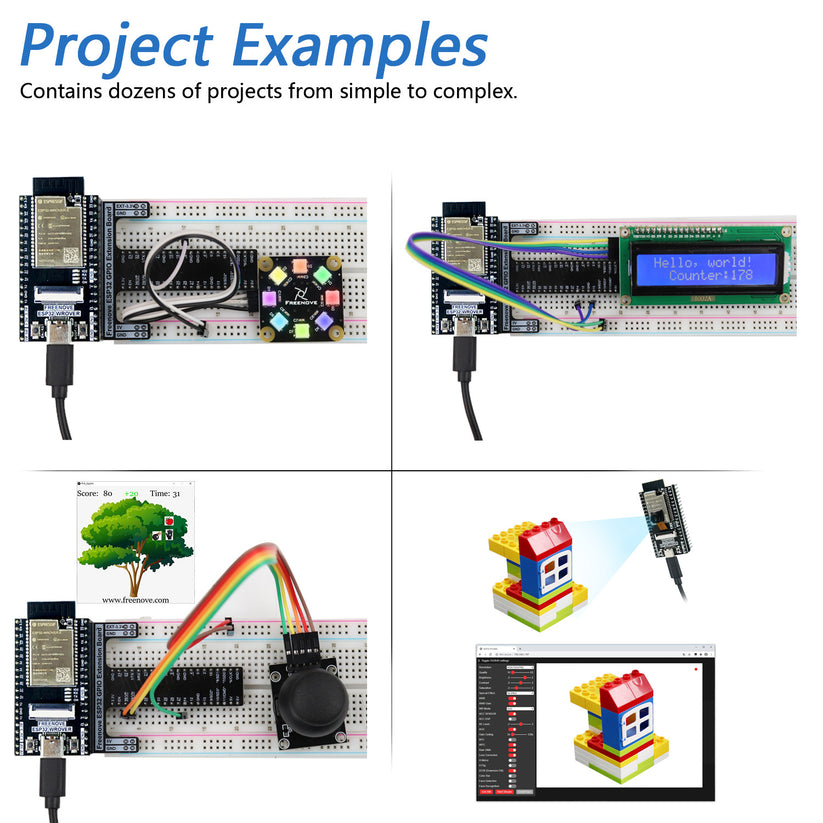 Freenove Ultimate Starter Kit For Esp32 7259