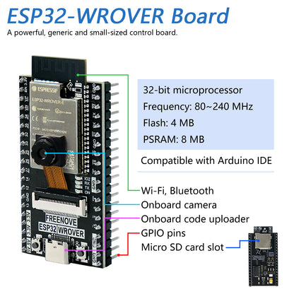 Freenove ESP32-WROVER Board