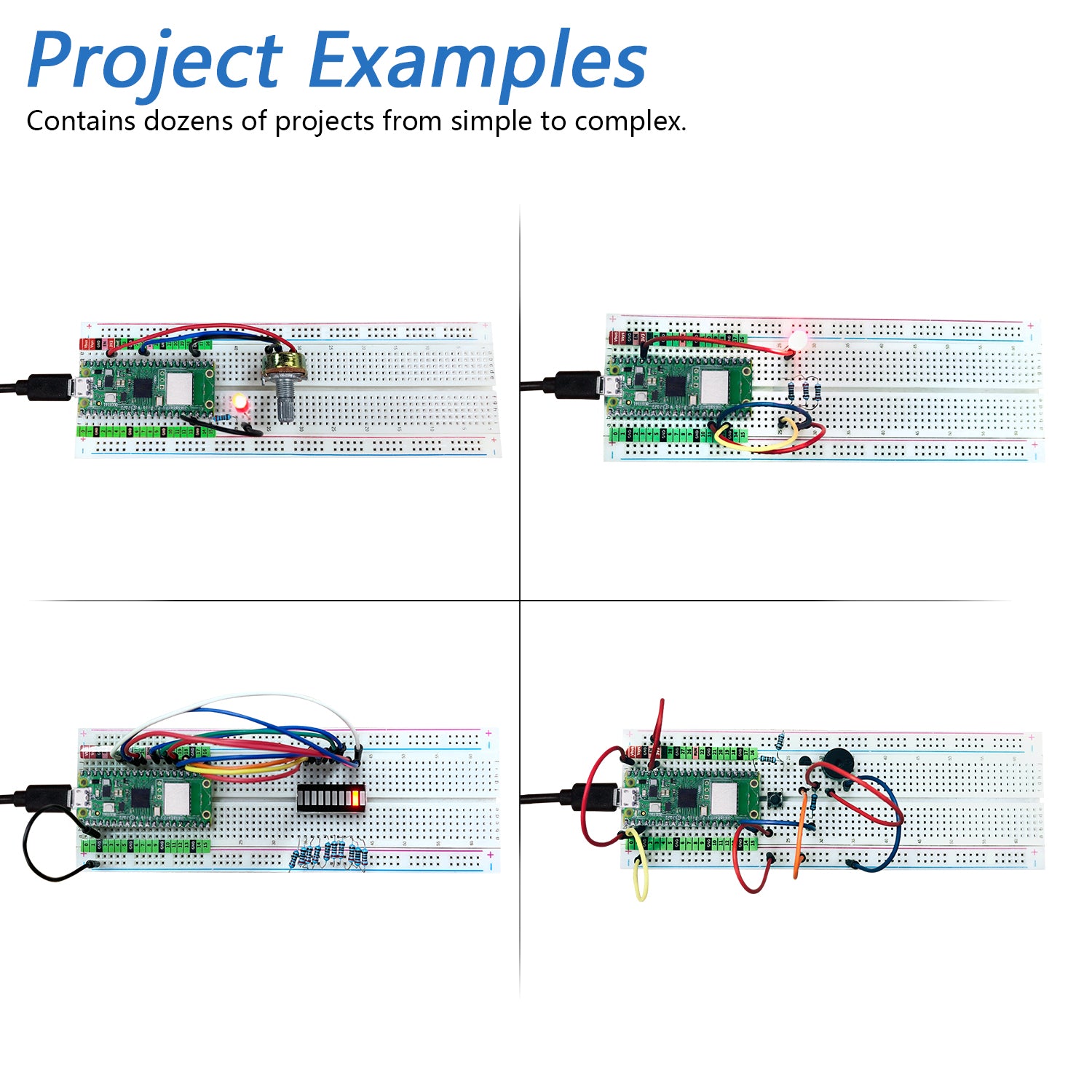 Freenove Basic Starter Kit for Raspberry Pi Pico