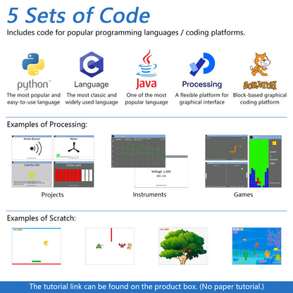 Freenove Complete Starter Kit for Raspberry Pi 5 4 B 3 B+ Zero 2 W, 1170-Page Tutorial, 164 Projects, 386 Items, Python C Java Scratch Processing Code, Camera Speaker