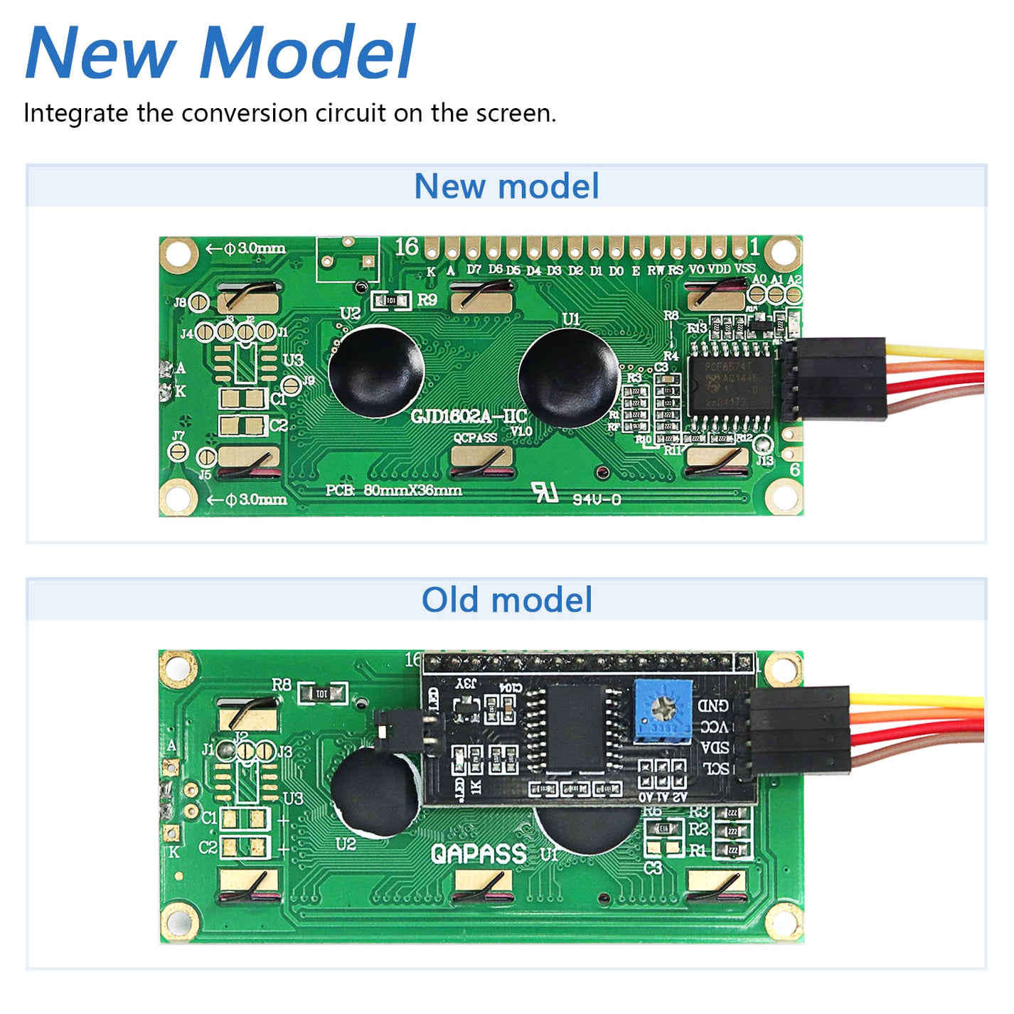 Freenove i2c lcd 1602 module