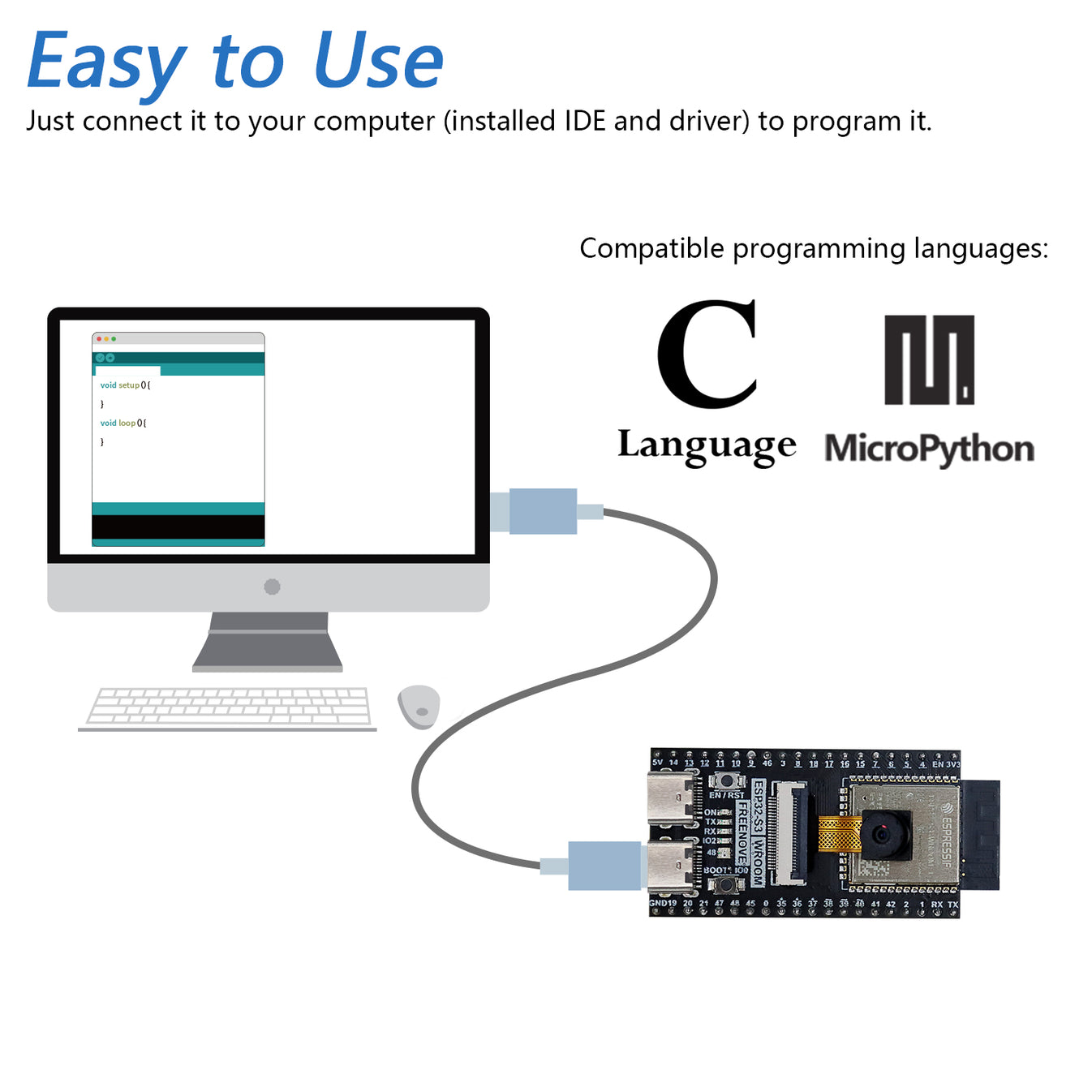 Freenove esp32 s3 wroom board