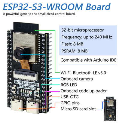 Freenove ESP32-S3-WROOM Board