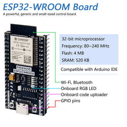 Freenove ESP32-WROOM Board