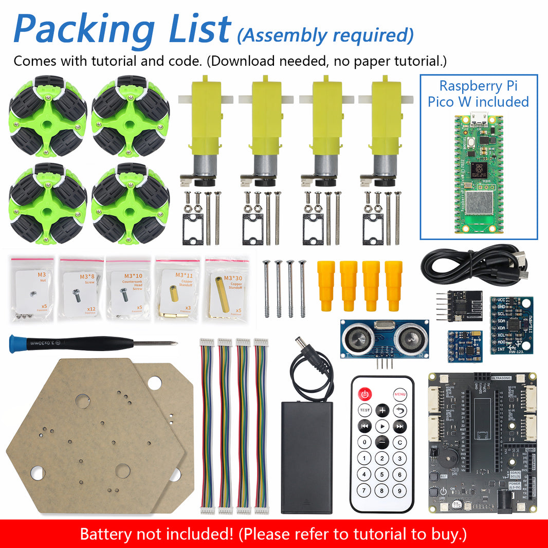 For Raspberry Pi Pico – Freenove