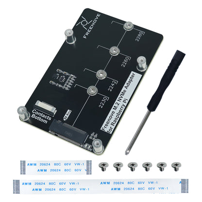 Freenove M.2 NVMe SSD Adapter for Raspberry Pi 5