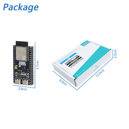 Freenove ESP32 DEV ESP32-S3 Development Board Kit, USB-OTG Wi-Fi Bluetooth, 240 MHz 32-bit Dual-core Microcontroller, Python C Code, Example Projects Tutorial