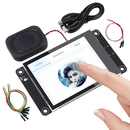 Freenove ESP32 Touch Display ESP32-S3 CYD Wi-Fi Bluetooth, 2.8 3.5 4.0 Inch IPS Touch Screen, Dual-core 32-bit 240 MHz, AI LVGL Tutorial