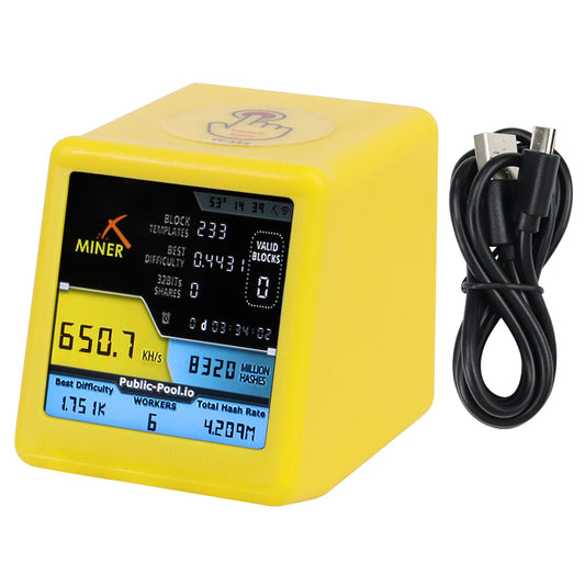 Freenove ESP32 Display CYD Wi-Fi Bluetooth Bitcoin Miner Desktop TV Clock, 1.54" IPS Screen, Touch Button, Dual-core 32-bit 240 MHz, Tutorial