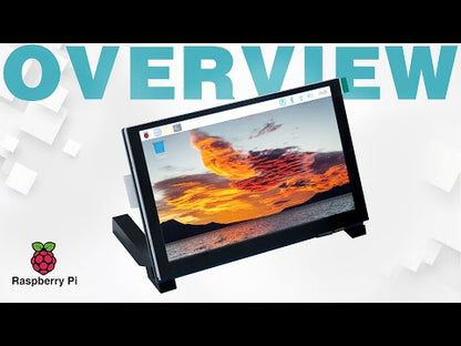 Freenove 5 / 7 Inch Touchscreen Monitor for Raspberry Pi 5 4 B 3 B+ A+, 800x480 Pixel IPS / TN Display, 5-Point Touch Capacitive Screen, Driver-Free MIPI DSI Port