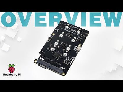 Freenove Quad / Dual M.2 NVMe Adapter for Raspberry Pi 5, SSD HAT AI HAT 4 / 2 Slots NAS RAID Kit, Solid State Drive Size 2230 2242 2260 2280, PCIe 2.0 Max Speed 500 MB/s