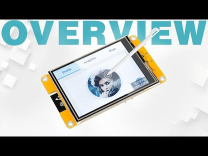 Freenove ESP32 Touch Display CYD WiFi BT, 2.4 2.8 3.2 3.5 4.0 Inch Touchscreen, Dual-core 32-bit 240 MHz, Code LVGL Example Tutorial